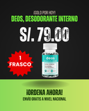 DEOS, DESODORANTE INTERNO: ELIMINA TODOS LOS MALOS OLORES DE RAÍZ.